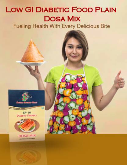 Low GI Diabetic Food Plain Dosa Flour Mix Manufacturers in Shajapur