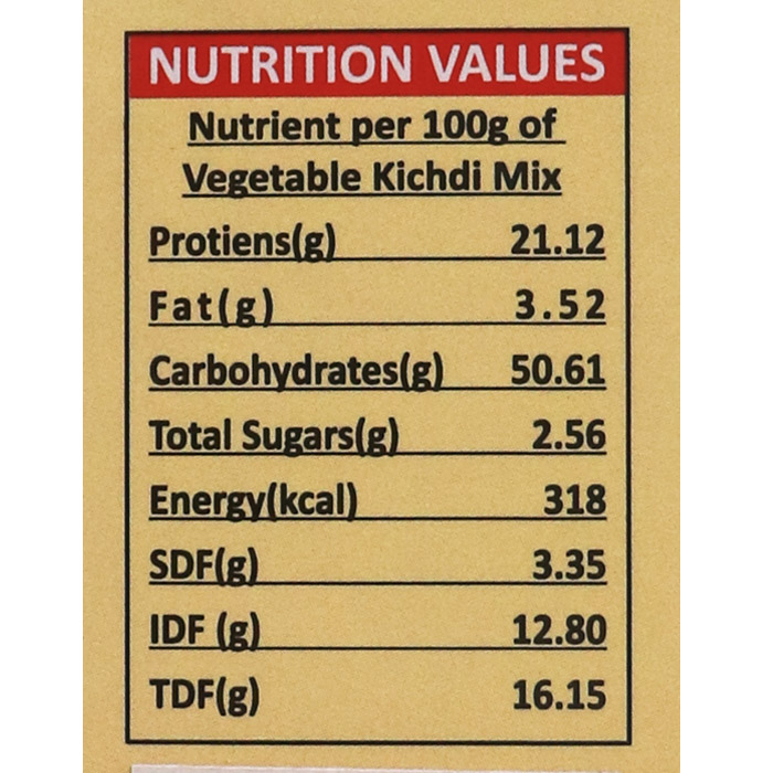 Low GI Diabetic Vegetable Khichdi Mix in Qatar