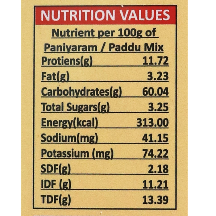 Low GI Diabetic Paddu/Paniyaram in Bangalore
